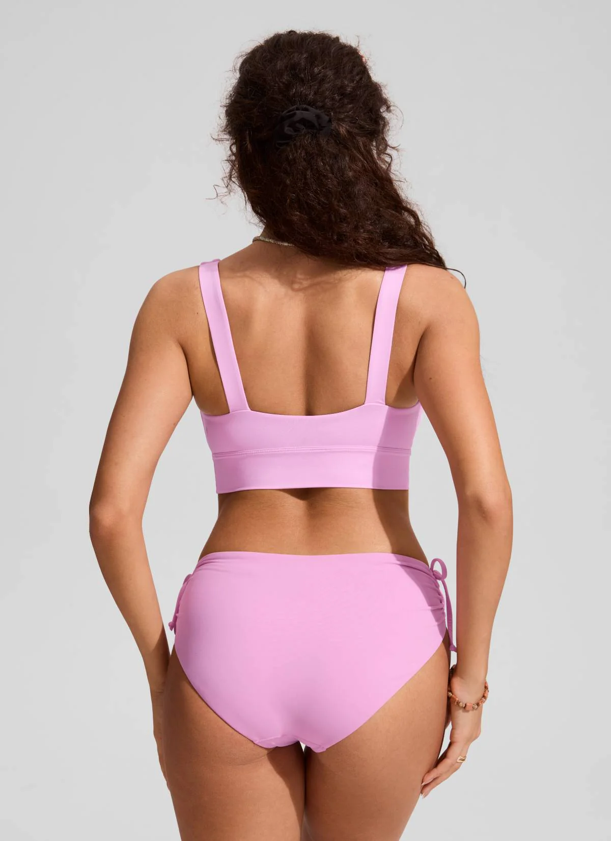 Supportive Modest Wide Straps Bikini Top - Image 18