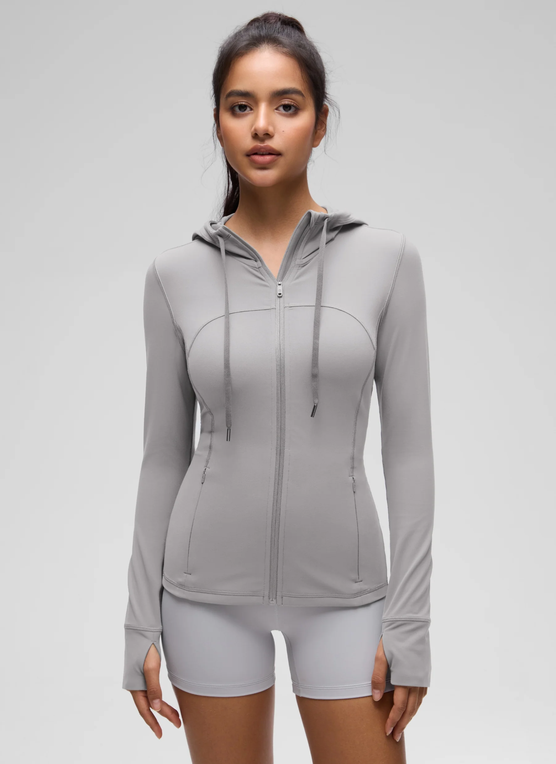 Butterluxe Zip Pocket ThumbHole Hoodie - Image 35