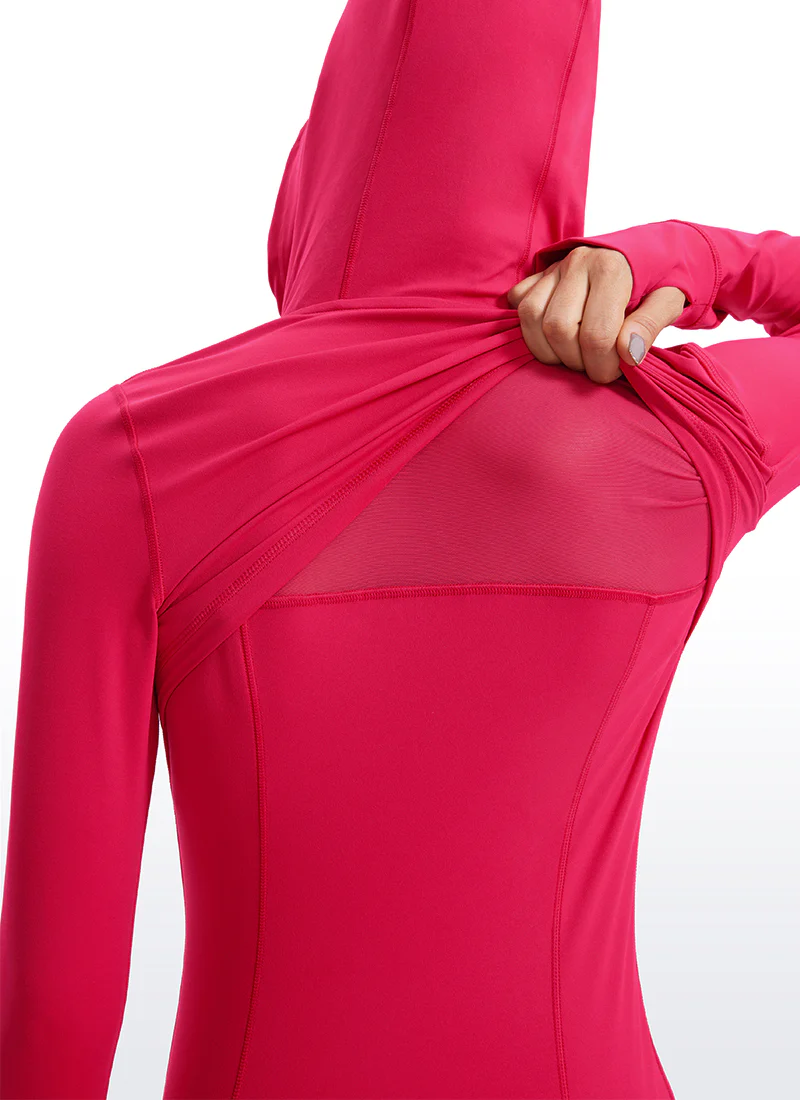 Butterluxe Zip Pocket ThumbHole Hoodie - Image 15