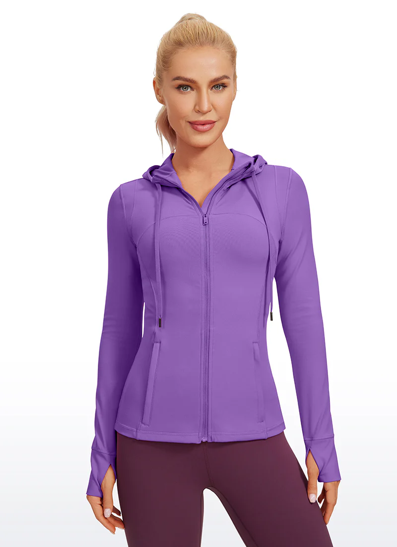 Butterluxe Zip Pocket ThumbHole Hoodie - Image 24
