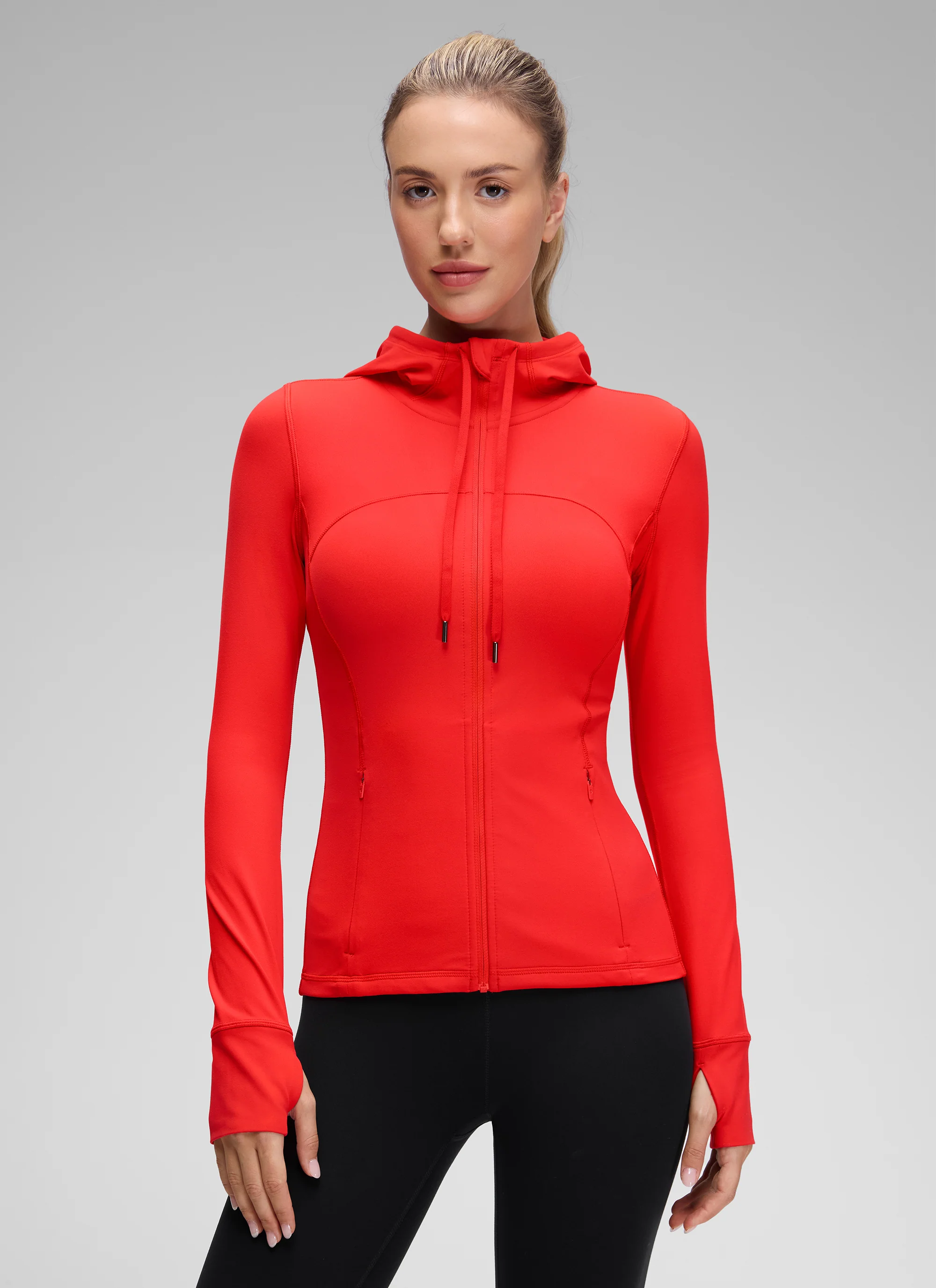 Butterluxe Zip Pocket ThumbHole Hoodie - Image 15