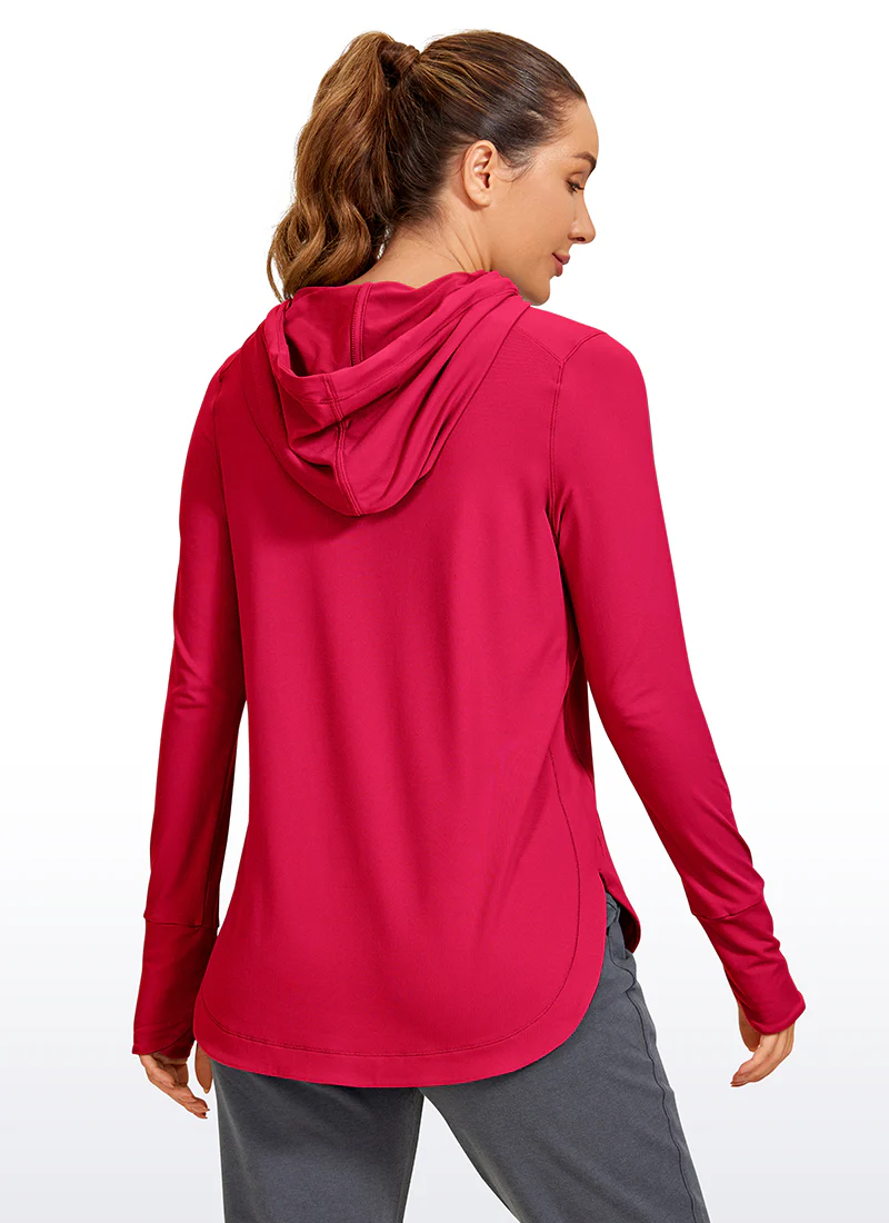 Brushed Feeling Thumbhole Hoodie - Image 22