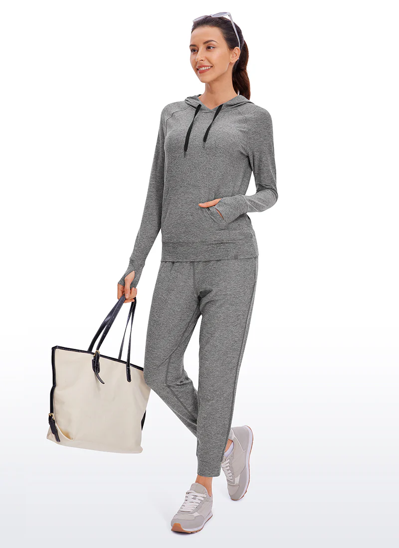 Soft Heather Hoodie with Pocket - Image 19