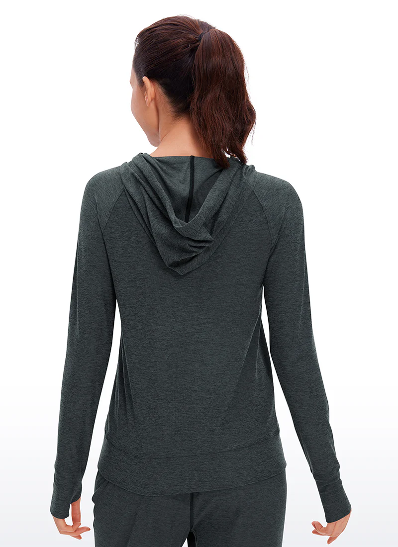 Soft Heather Hoodie with Pocket - Image 7