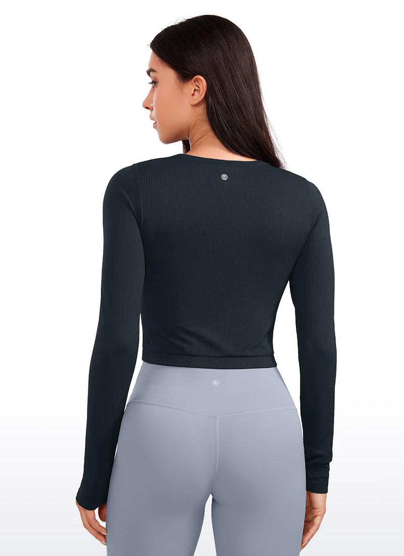 Seamless Double Lined Ribbed Long sleeve - Image 26