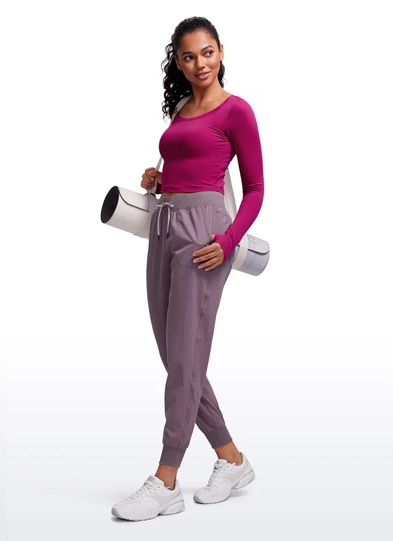 Butterluxe Scoop Neck Cropped Long Sleeve - Image 15