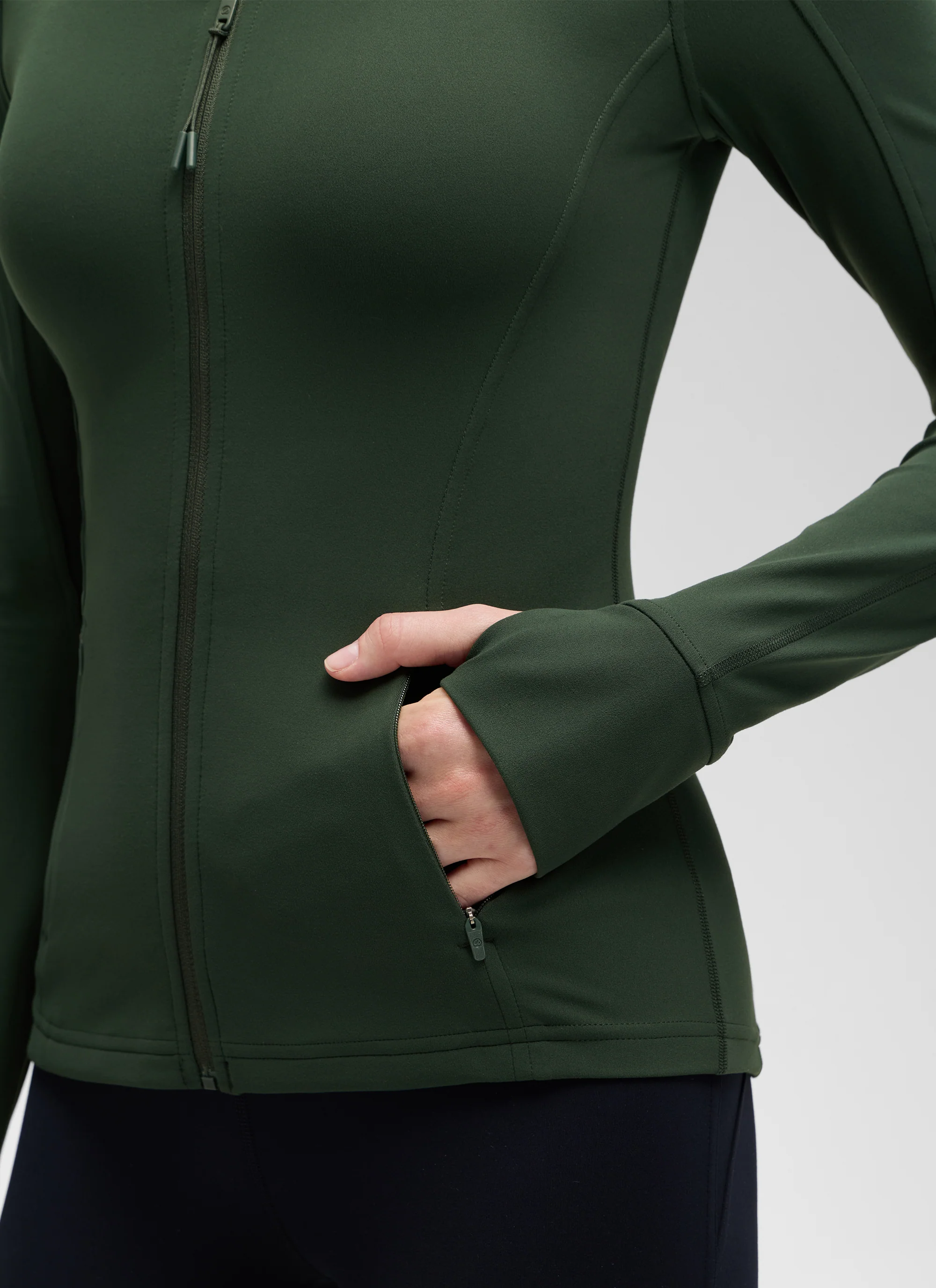 Butterluxe ThumbHole Full Zip Long Sleeve - Image 38