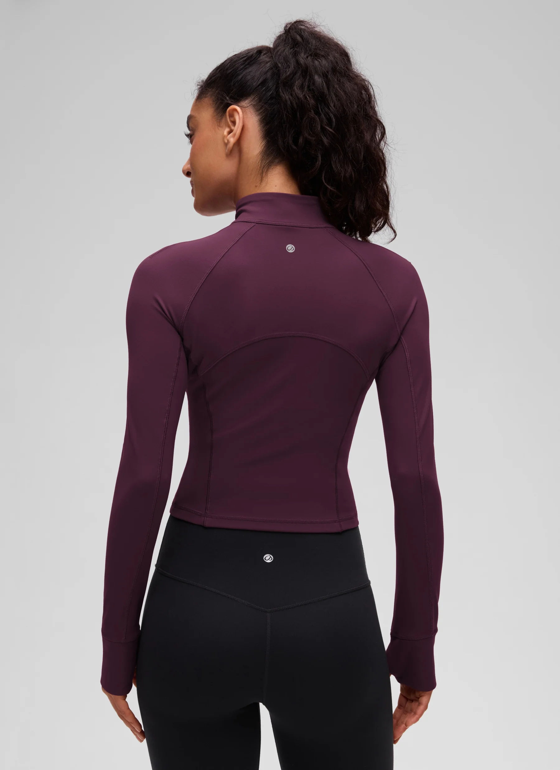 Butterluxe Half Zip Cropped Long Sleeve - Image 18
