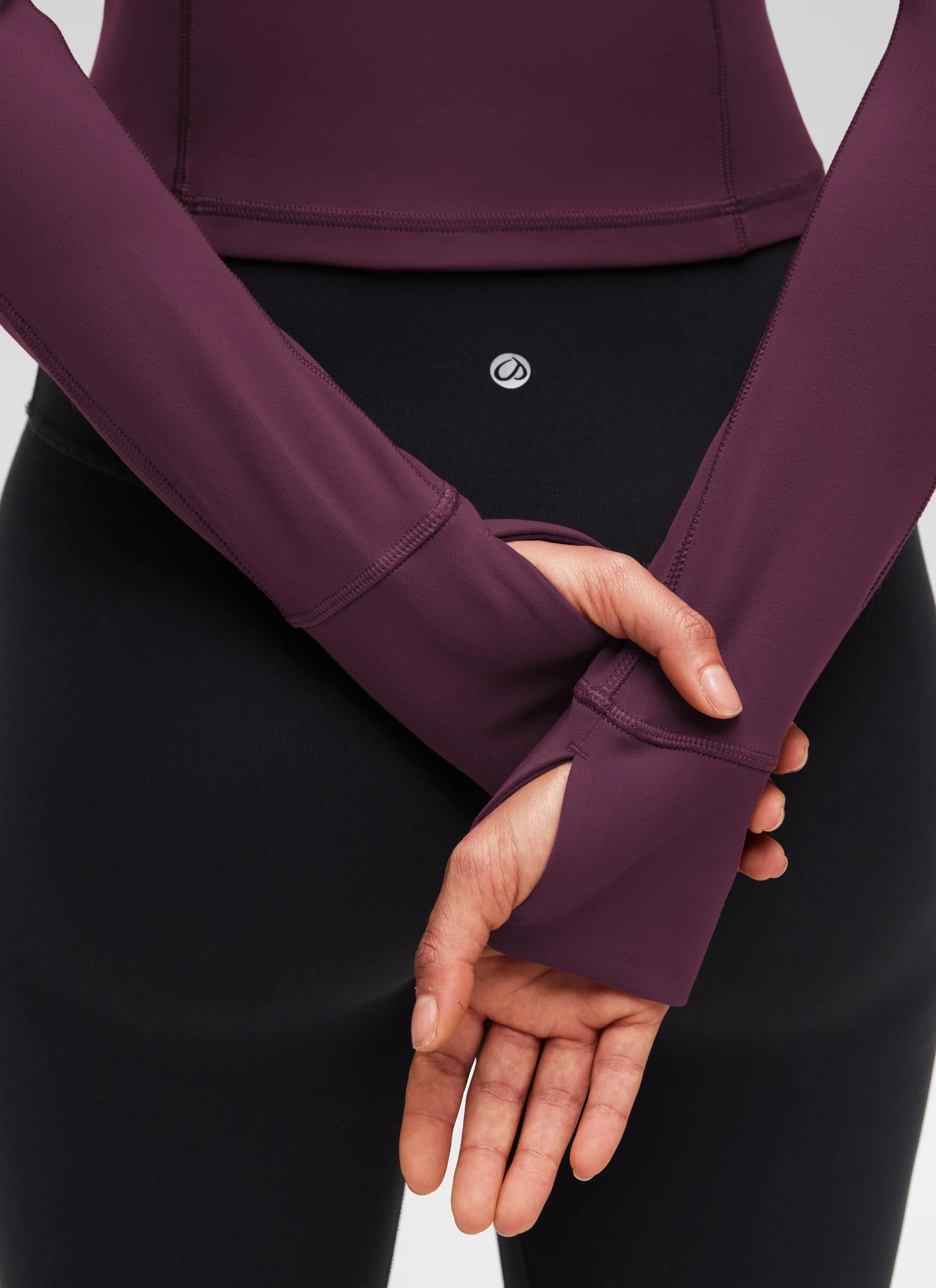 Butterluxe Half Zip Cropped Long Sleeve - Image 21