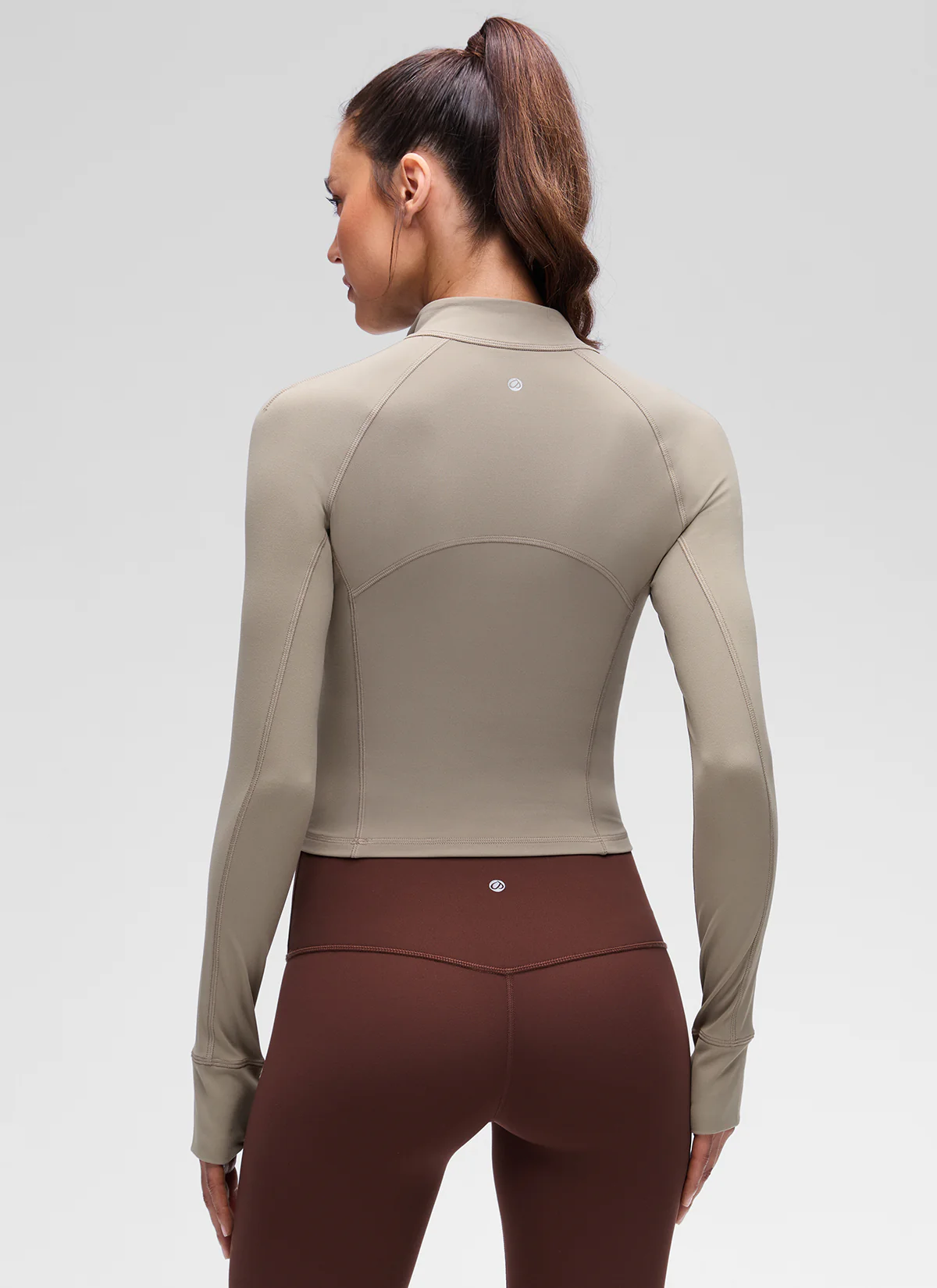 Butterluxe Half Zip Cropped Long Sleeve - Image 27