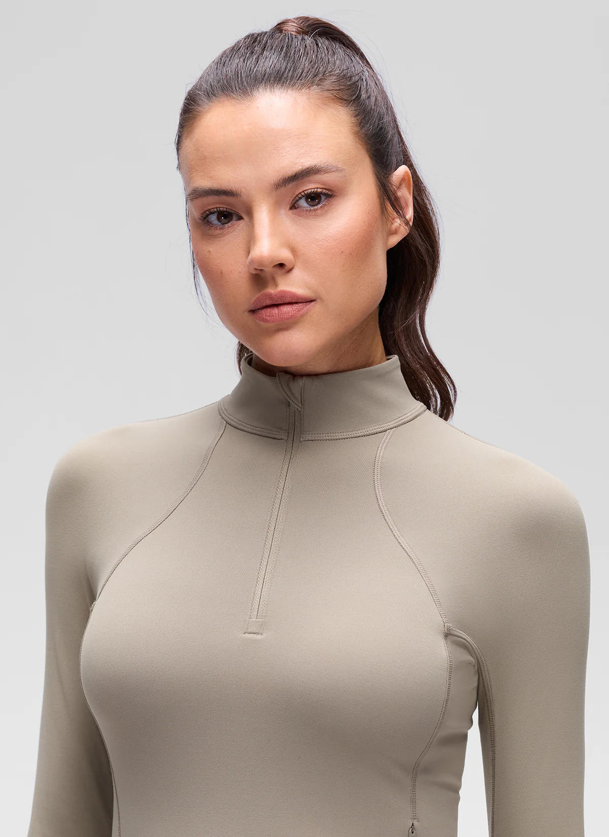 Butterluxe Half Zip Cropped Long Sleeve - Image 30