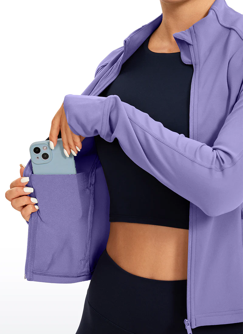 Butterluxe Waist Length Full Zip Jacket - Image 14