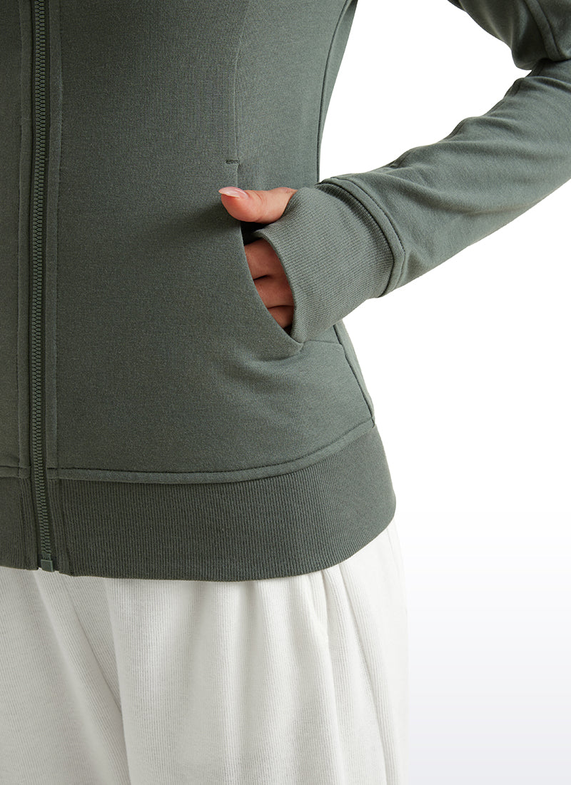 Amenity Full Zip ThumbHole Hoodie - Image 39
