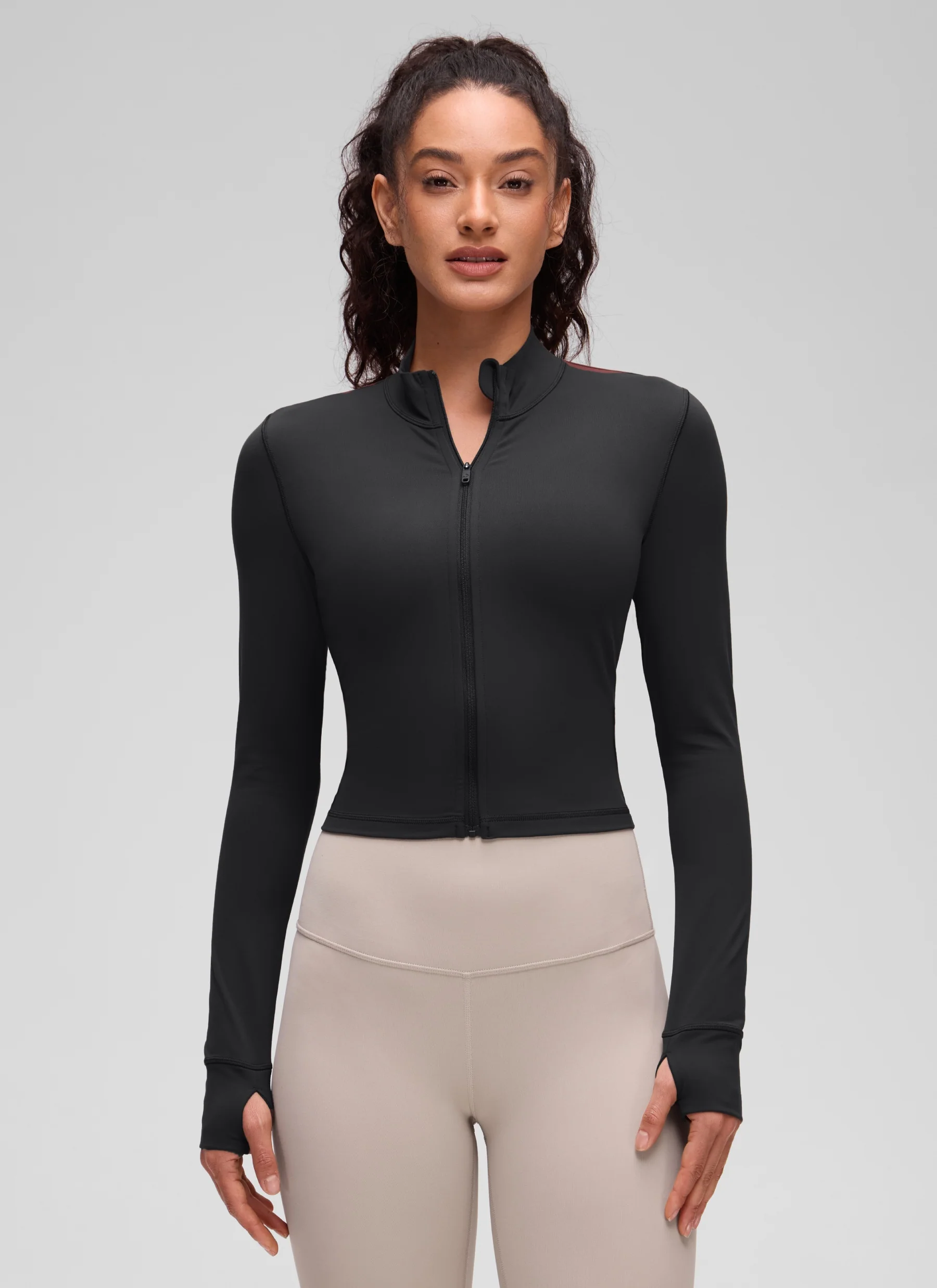 Butterluxe ThumbHole Cropped Jacket - Image 10