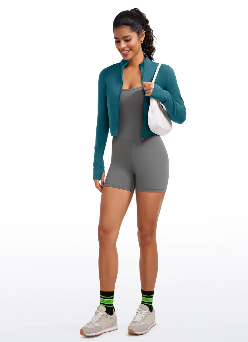Butterluxe ThumbHole Cropped Jacket - Image 14