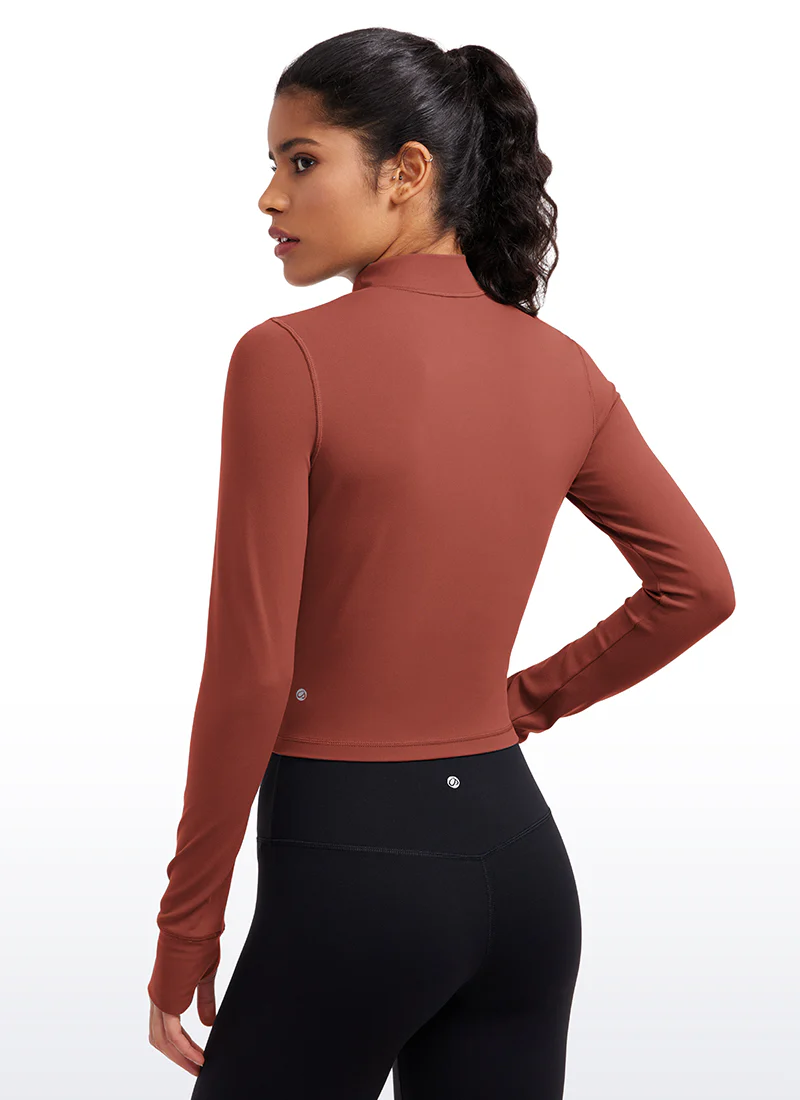 Butterluxe ThumbHole Cropped Jacket - Image 6