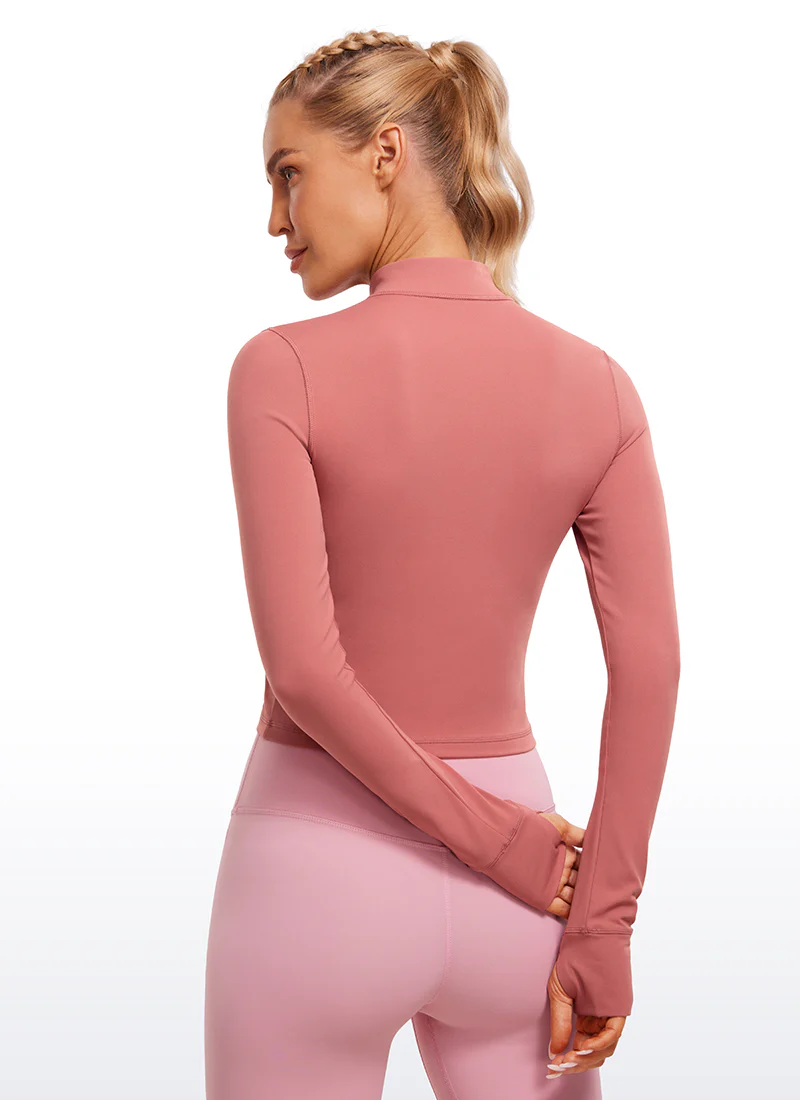 Butterluxe ThumbHole Cropped Jacket - Image 9