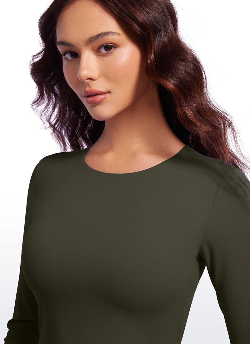 Butterluxe Double Lined Cropped Long Sleeve - Image 20