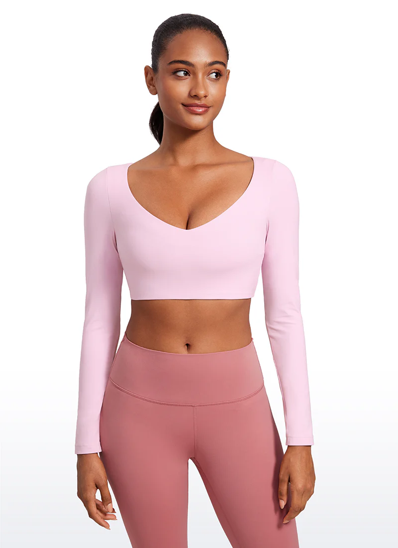 Butterluxe Double Lined Long Sleeve Cropped - Image 9