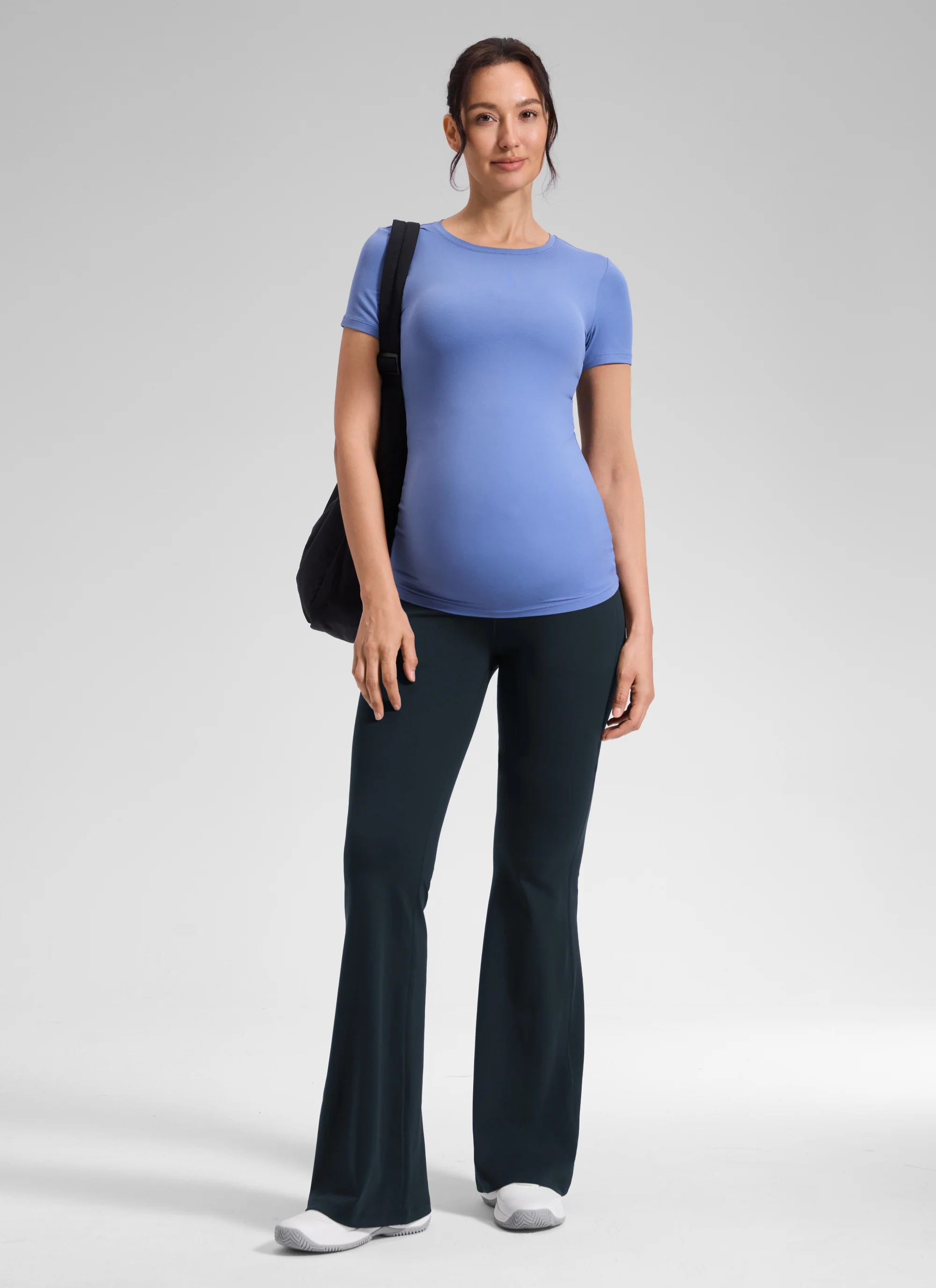 Butterluxe Maternity Flare Pocket Legging 33" - Image 14