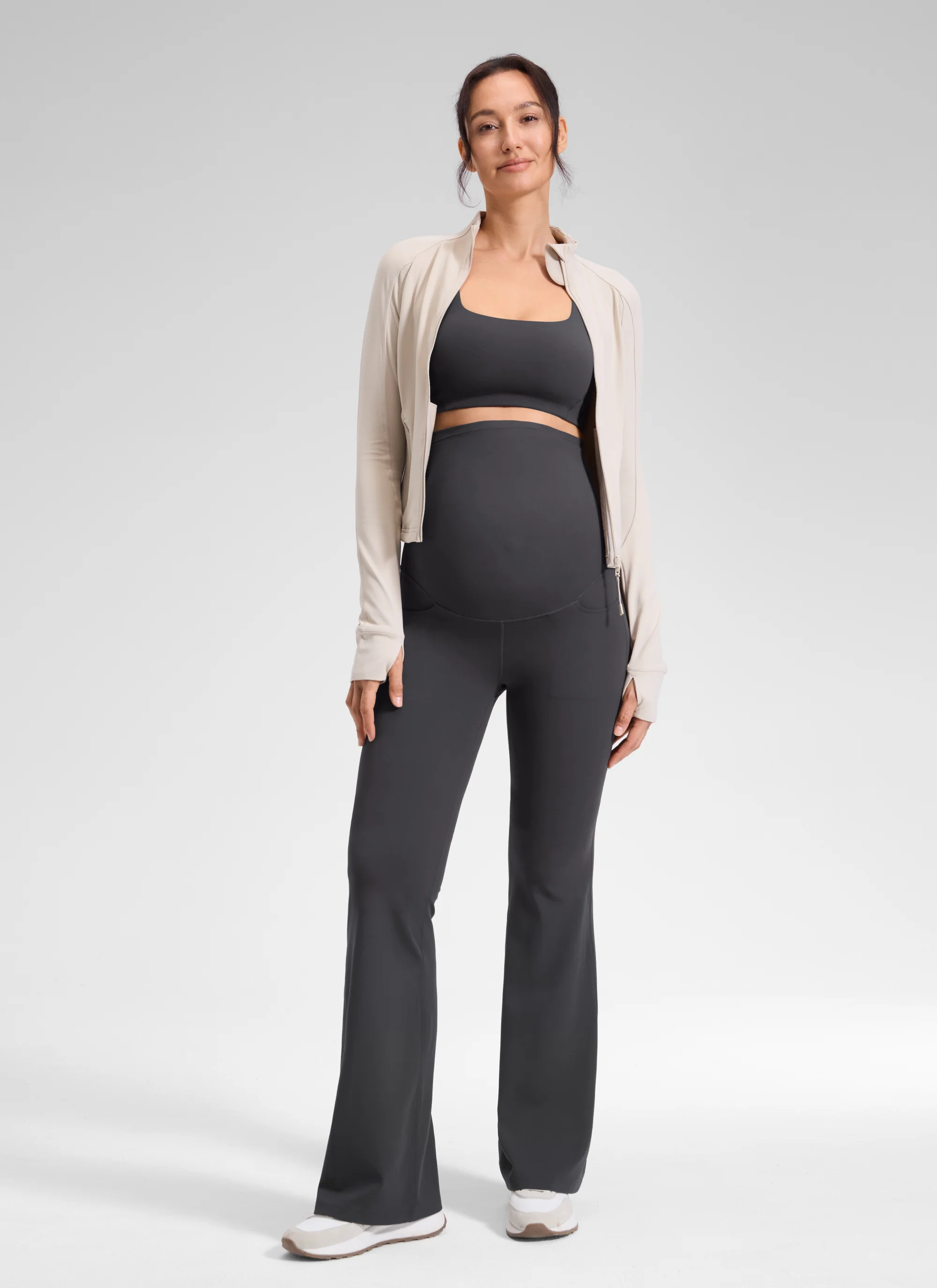 Butterluxe Maternity Flare Pocket Legging 33" - Image 19