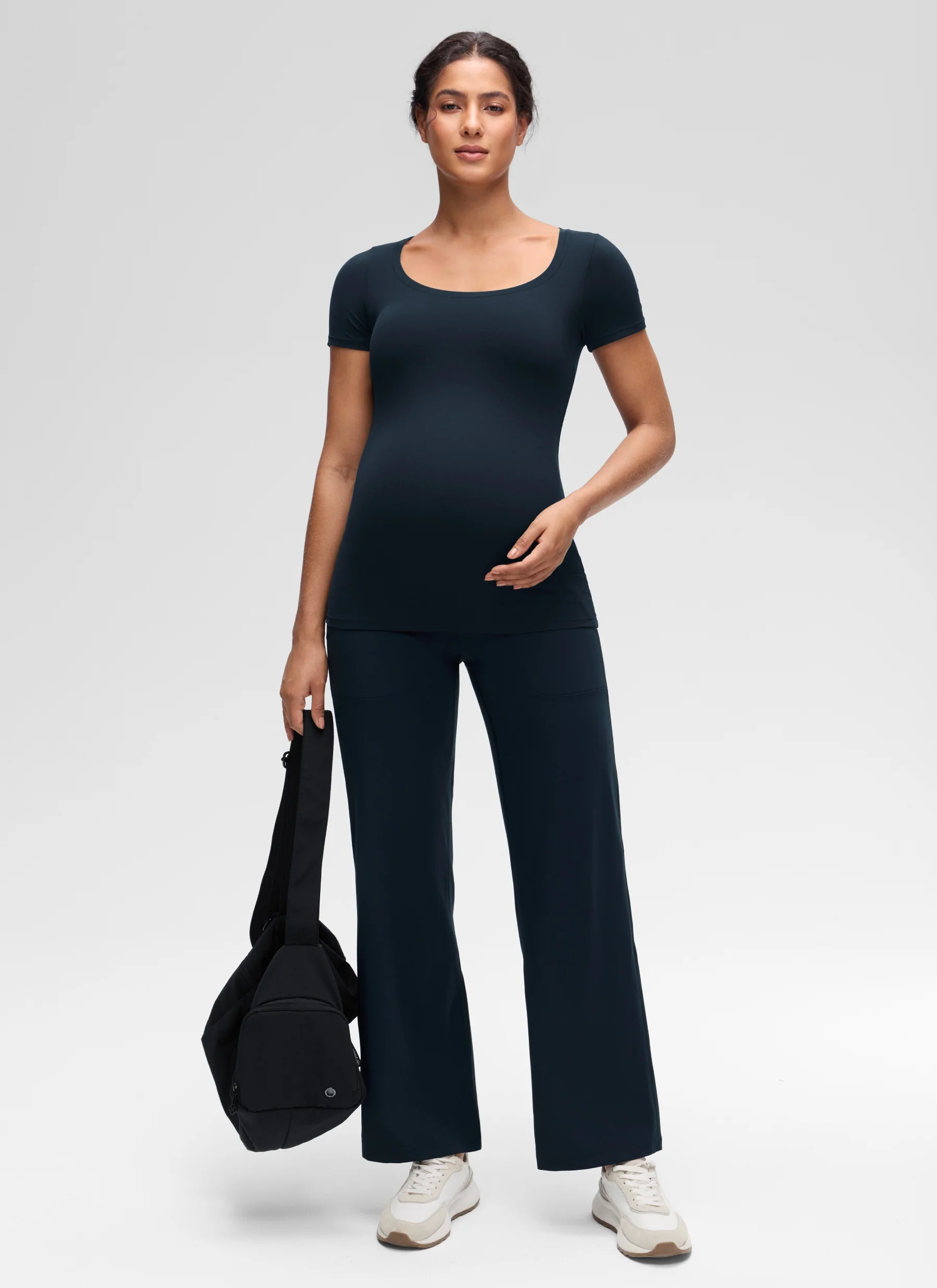 Softembrace Maternity U Neck Short Sleeve - Image 3